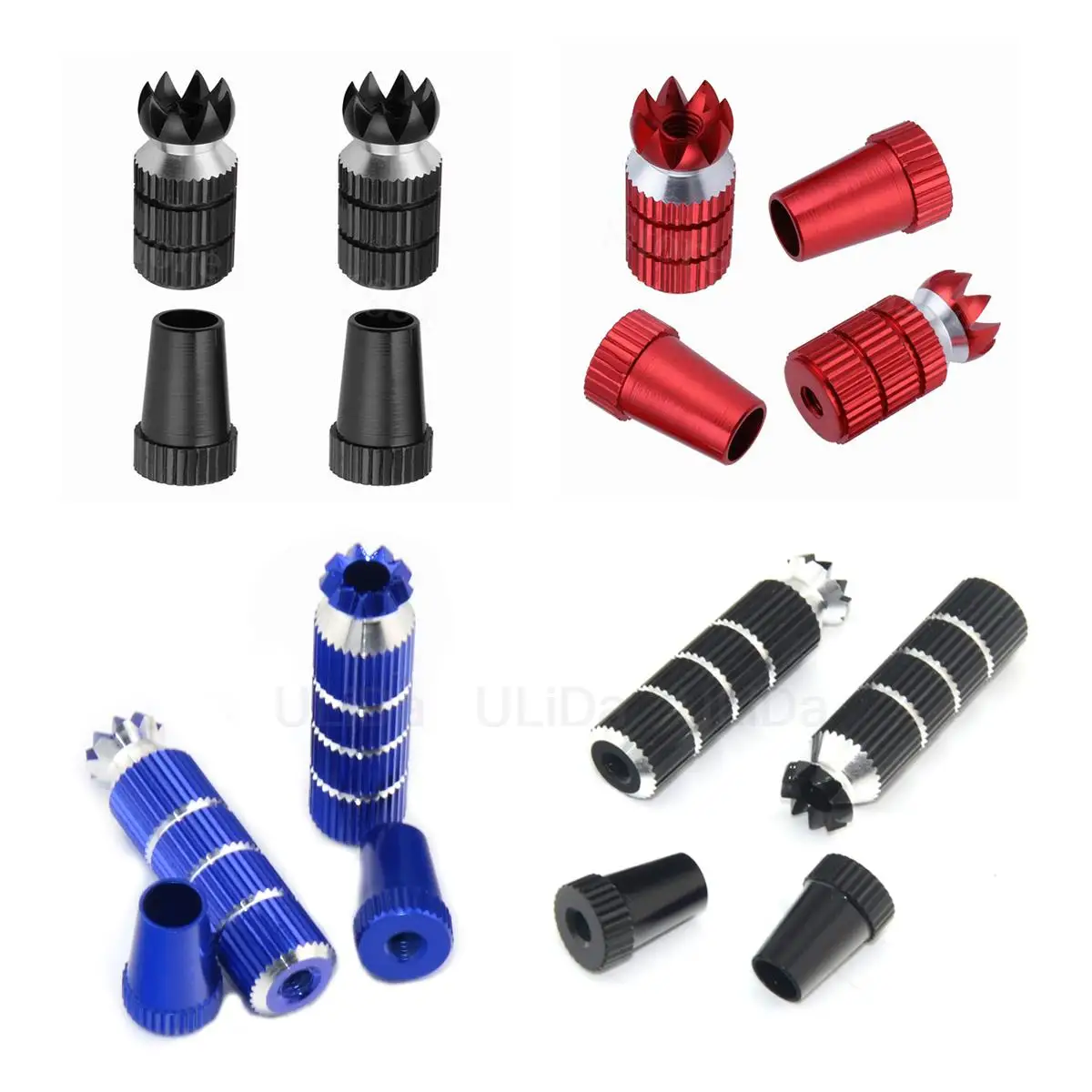Drone Control Stick - 2 PCS Aluminum RC Rocker Head