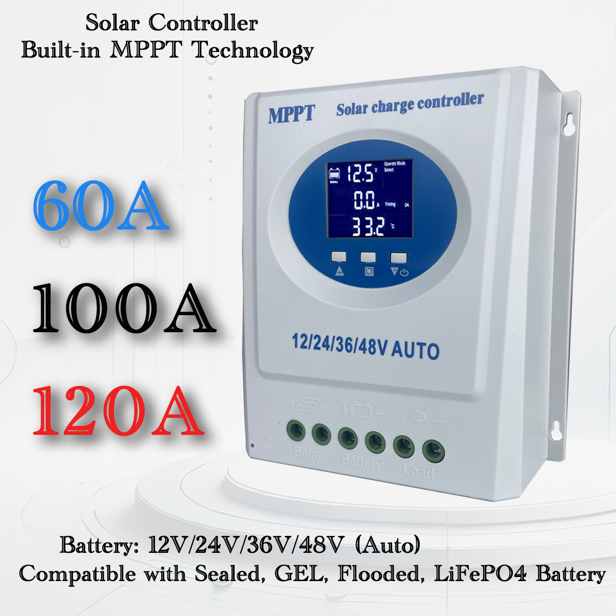 Drone Solar Charger - 150A MPPT Solar Charge Controller 100A