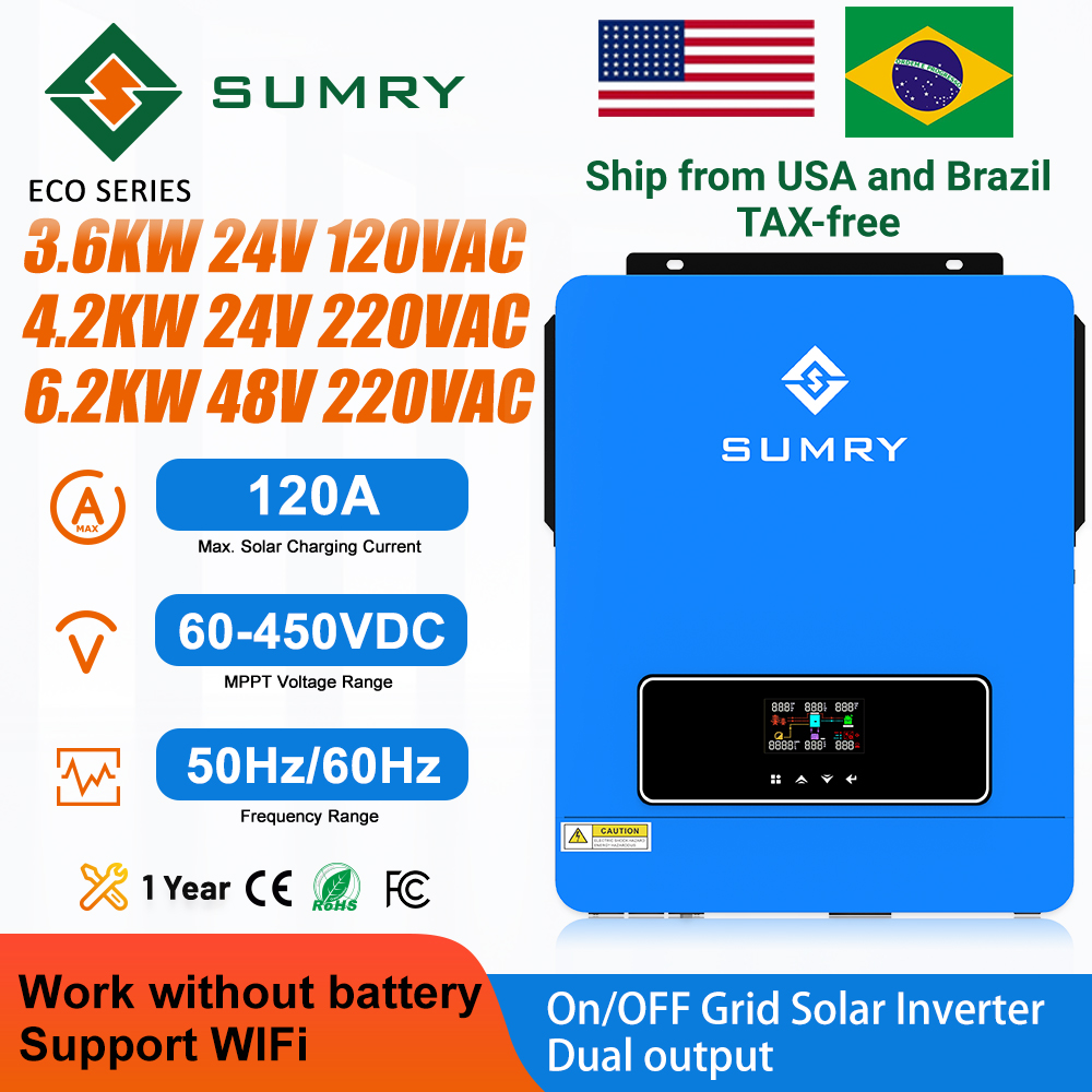 Drone Solar Charger - SUMRY 3.6kw ON/off gird solar inverter