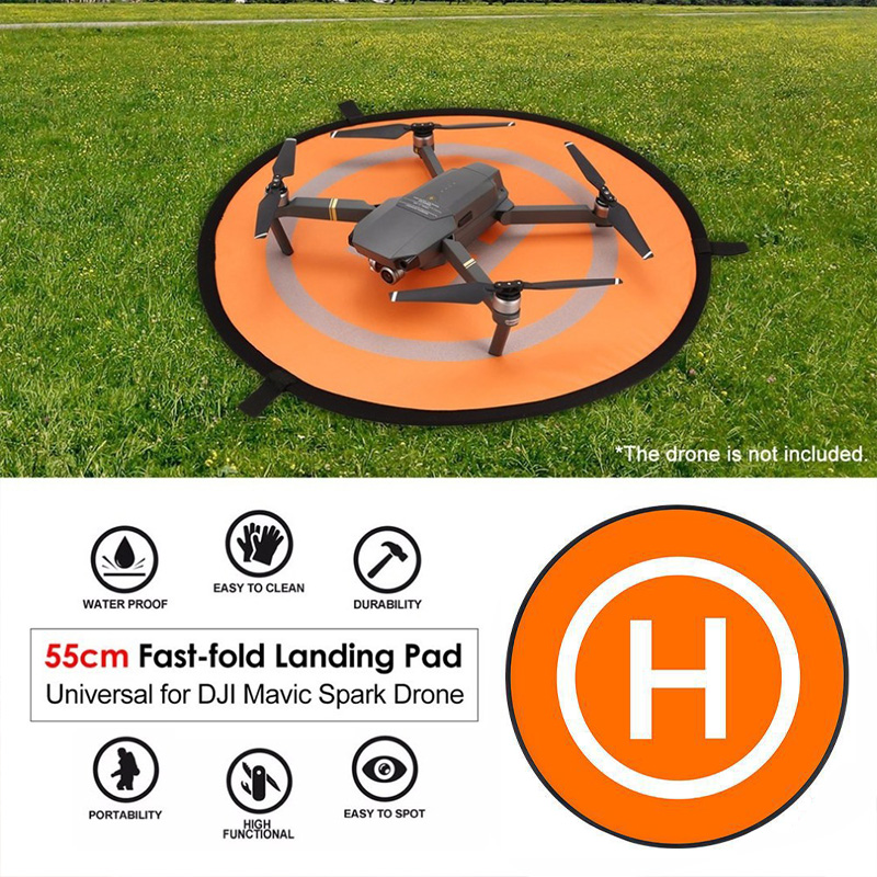 Drone Landing Pad - Drone Quadcopters Accessories Universal 55cm Foldable