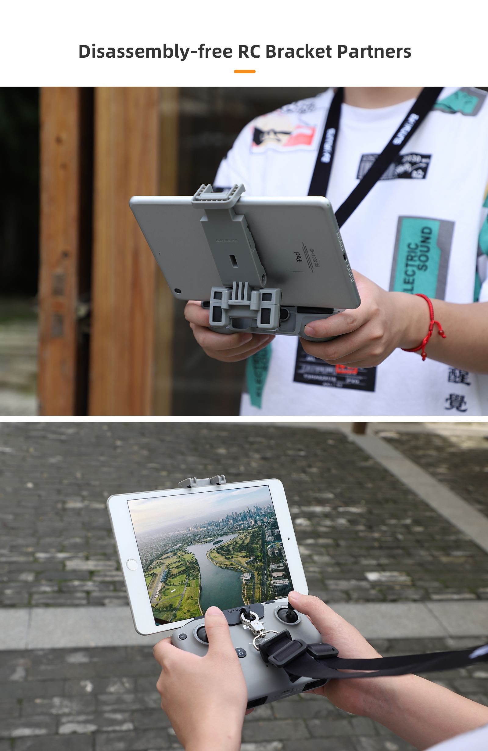 Foldable Disassembly-free Brac - Drone Tablet Mount recensione e prezzo