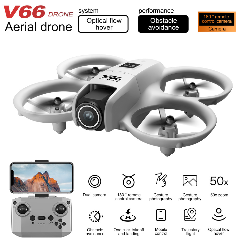 New V66 Mini Drone HD Camera 4 - Drone Controller Screen recensione e prezzo