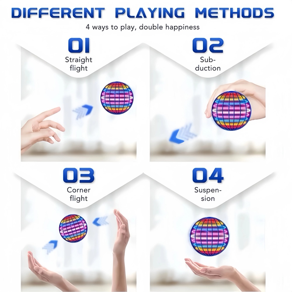 Flying Orb Boomerang Ball LED  - Drone Battery Charger recensione e prezzo