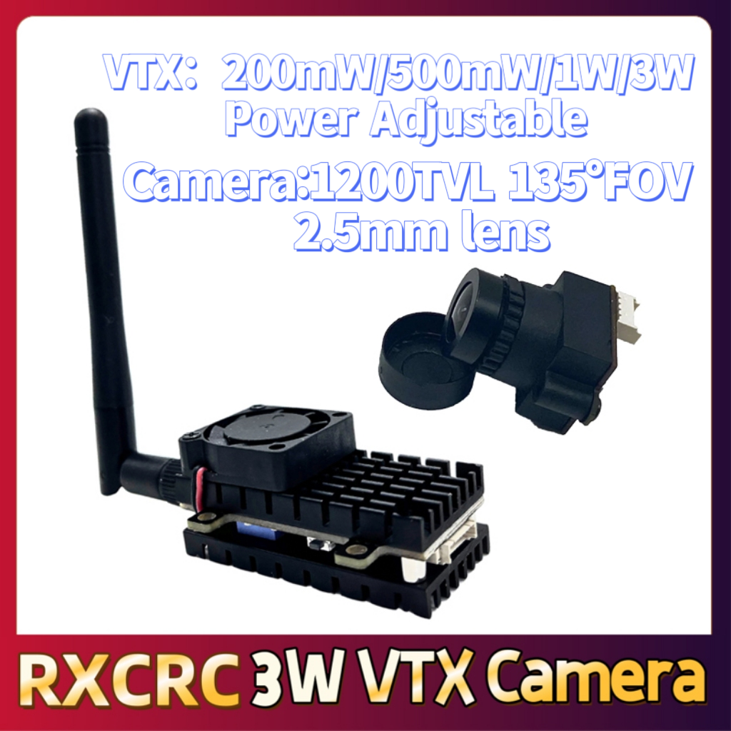 RXCRC 5.8G 3W Video VTX transm - Drone Controller Screen recensione e prezzo