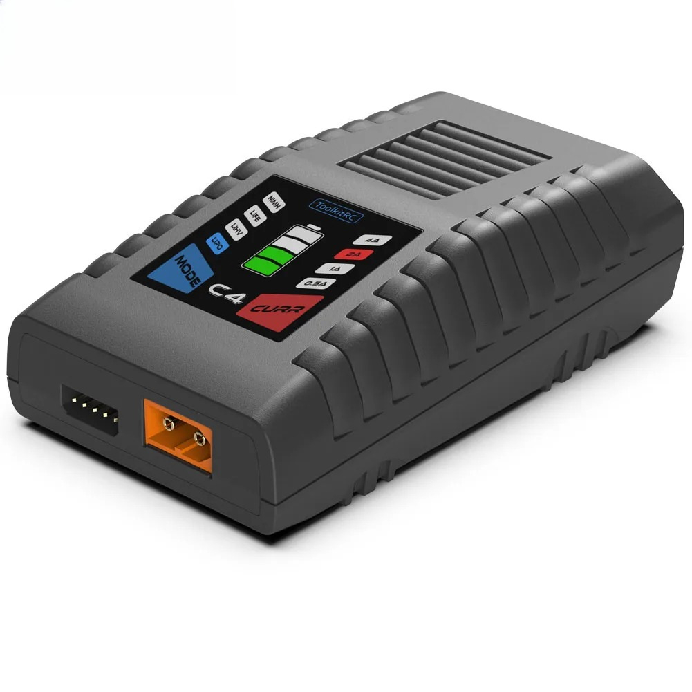 ToolkitRC C4 Charger 50W 5A AC - Drone Battery Charger recensione e prezzo