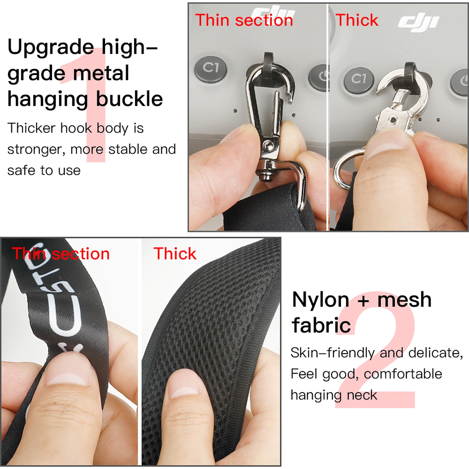 For DJI Avata Drone Lanyard Ne - Drone Neck Strap recensione e prezzo