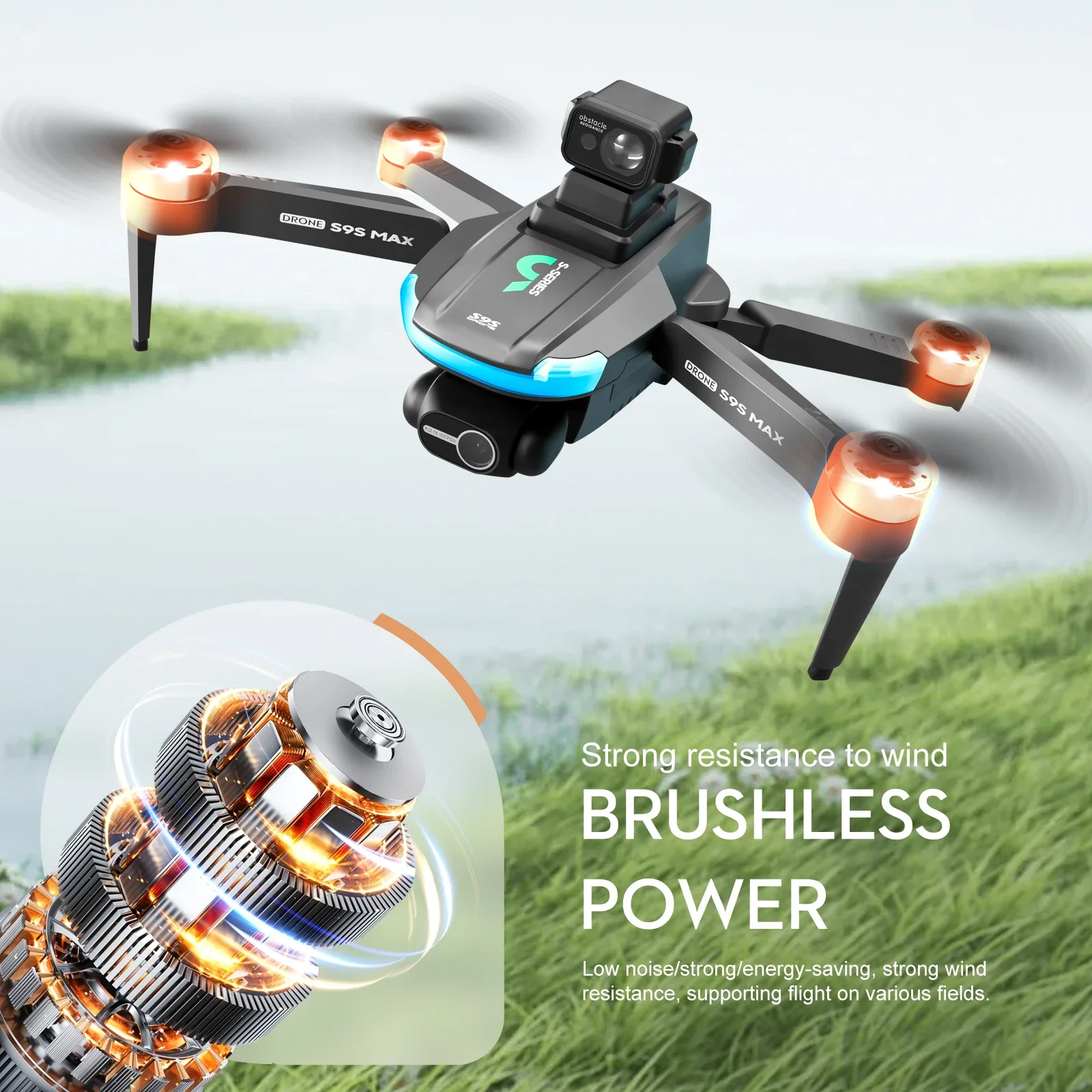 NEW S9S MAX MINI Drone 4K 2-Ax - Drone Controller Screen recensione e prezzo