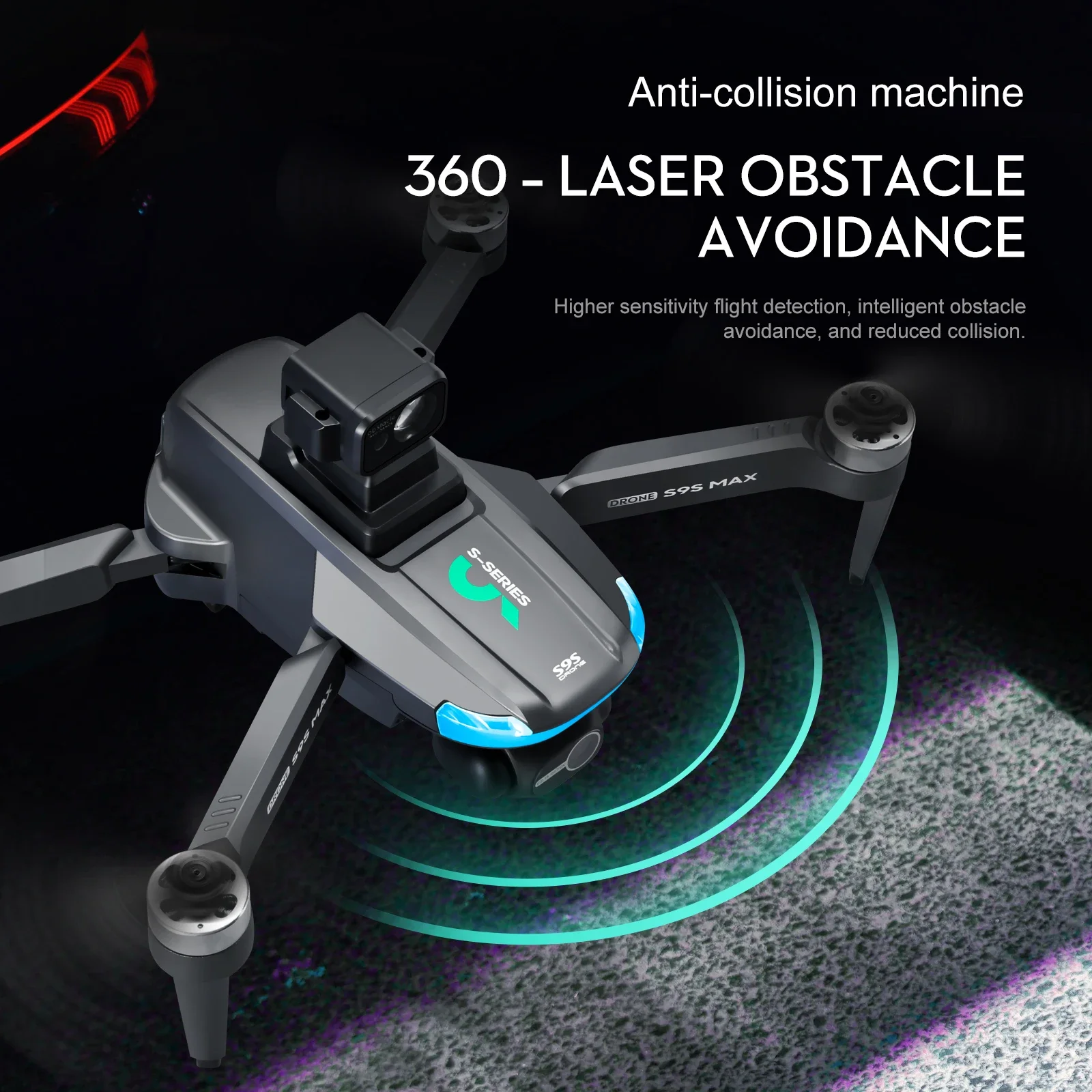 NEW S9S MAX MINI Drone 4K 2-Ax - Drone Controller Screen recensione e prezzo