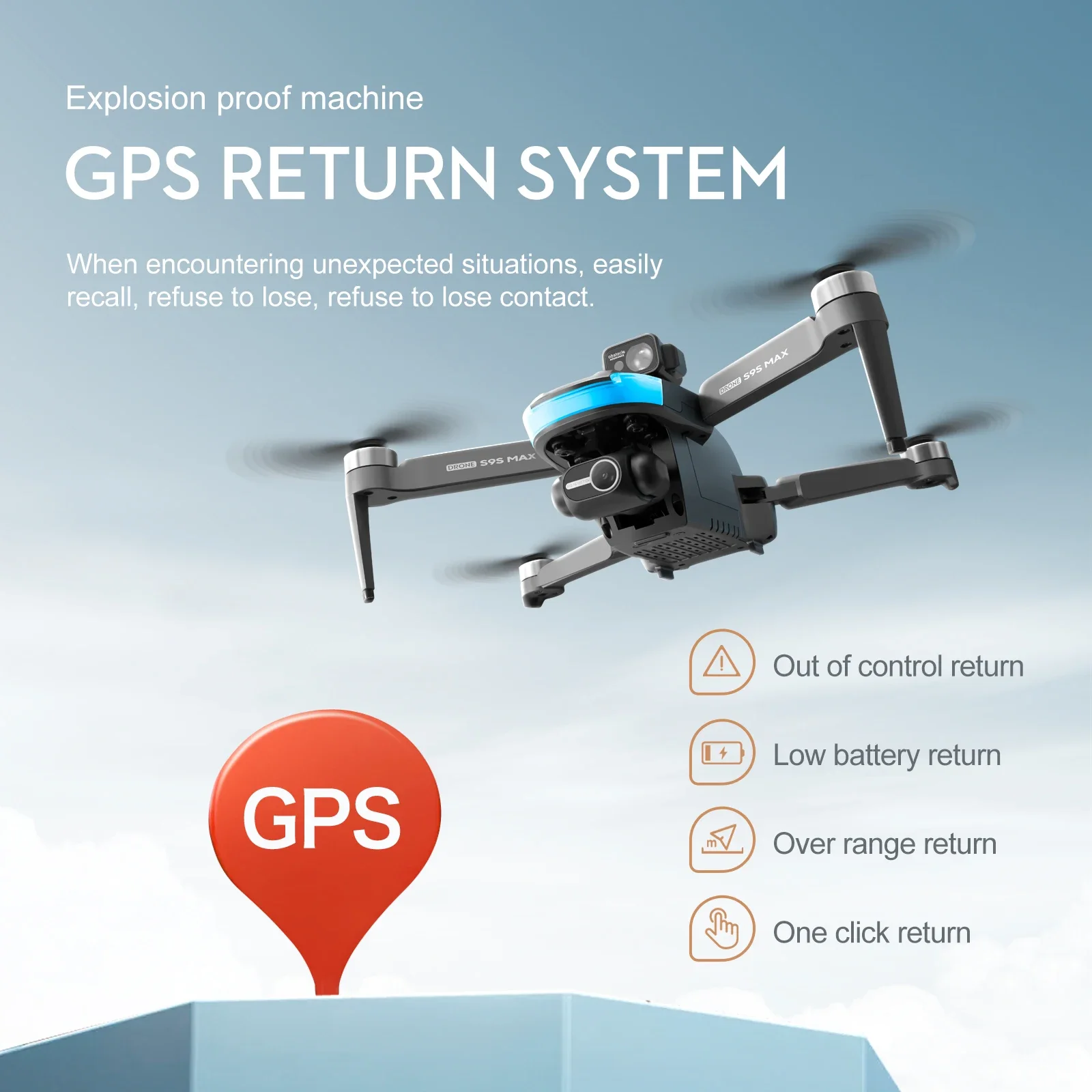 NEW S9S MAX MINI Drone 4K 2-Ax - Drone Controller Screen recensione e prezzo