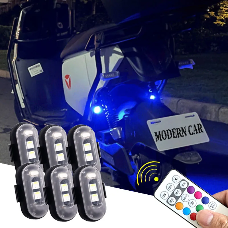 2/4/8Pcs Wireless Remote Contr - Drone Strobe Light recensione e prezzo