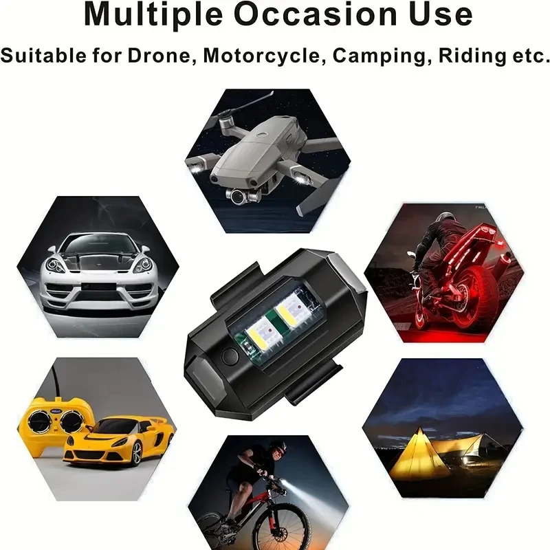 1Pcs Remote LED RGB Anti-colli - Drone Beacon Light recensione e prezzo