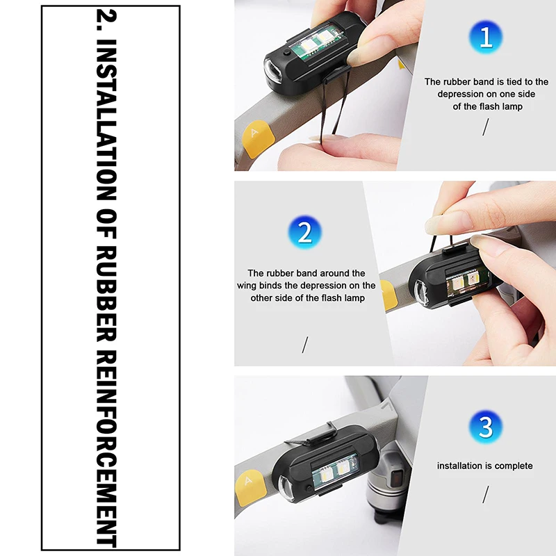 1Pcs Remote LED RGB Anti-colli - Drone Beacon Light recensione e prezzo
