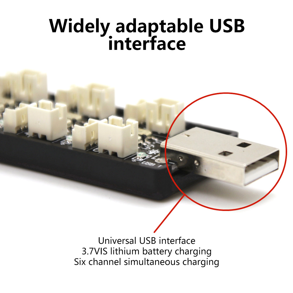 6-Channel 1S LiPo Battery Char - Drone Battery Adapter recensione e prezzo