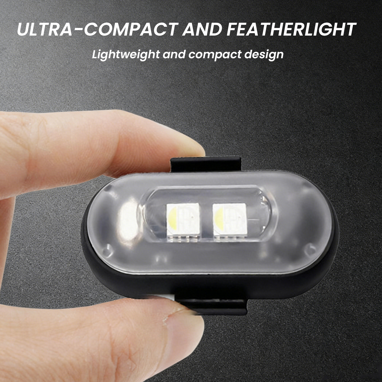 2/4/6PCS Wireless LED Strobe L - Drone Beacon Light recensione e prezzo