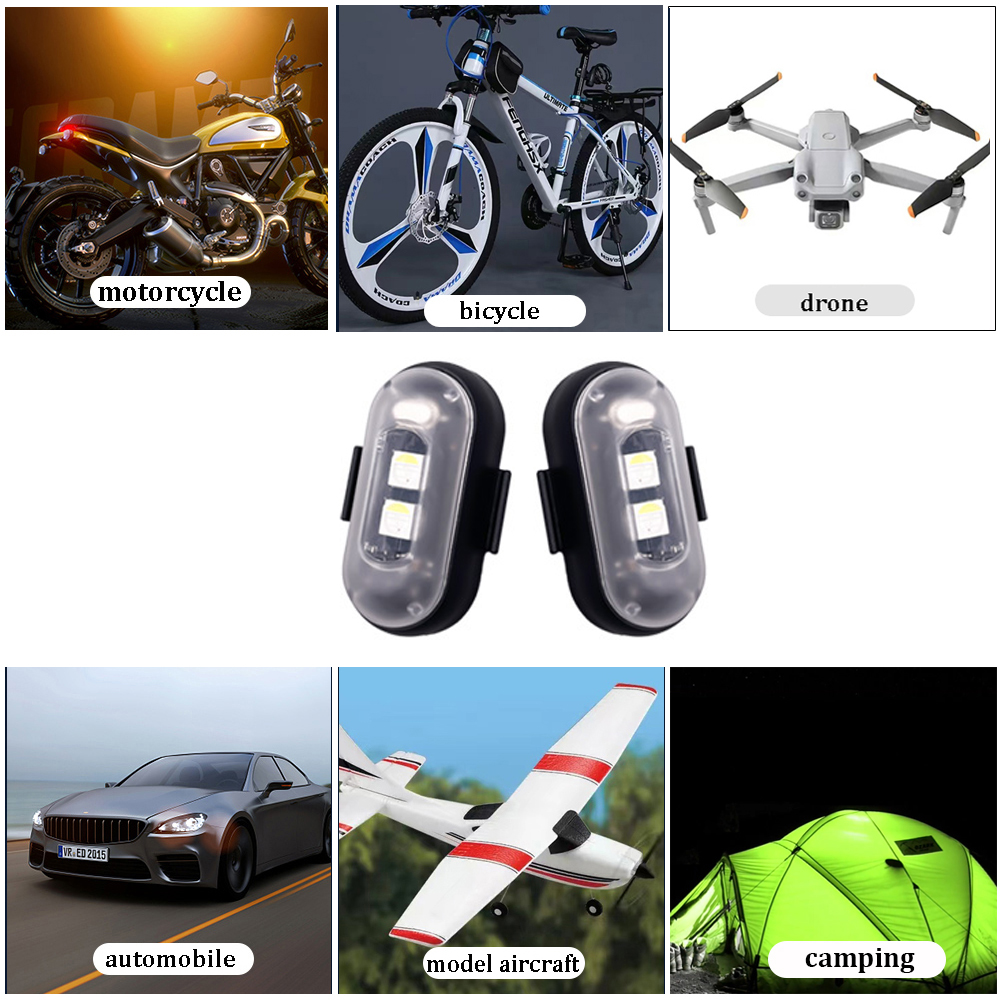 10x 4x 8Colors Wireless LED Dr - Drone Beacon Light recensione e prezzo