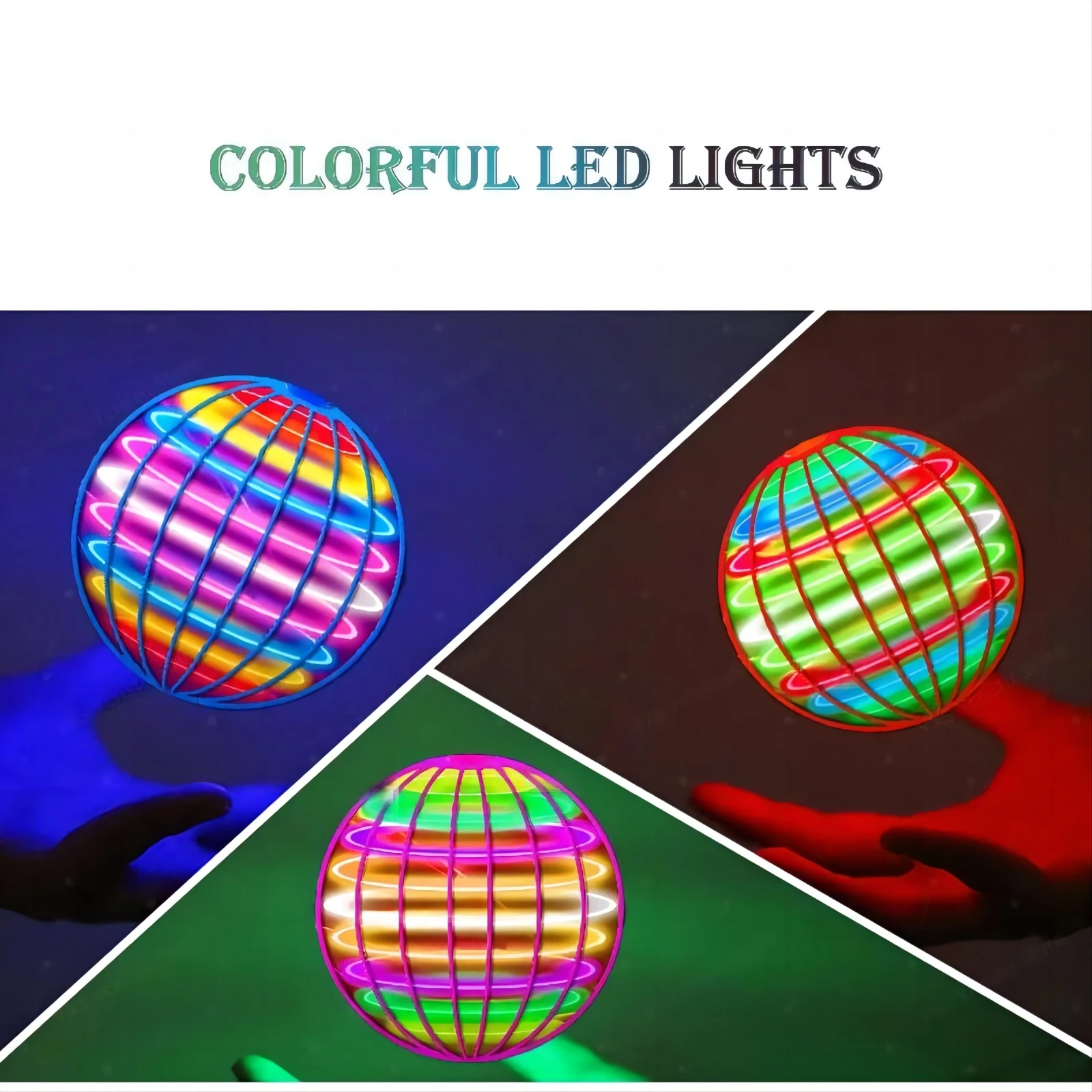 LED Light Up Flying Orb Boomer - Drone Beacon Light recensione e prezzo