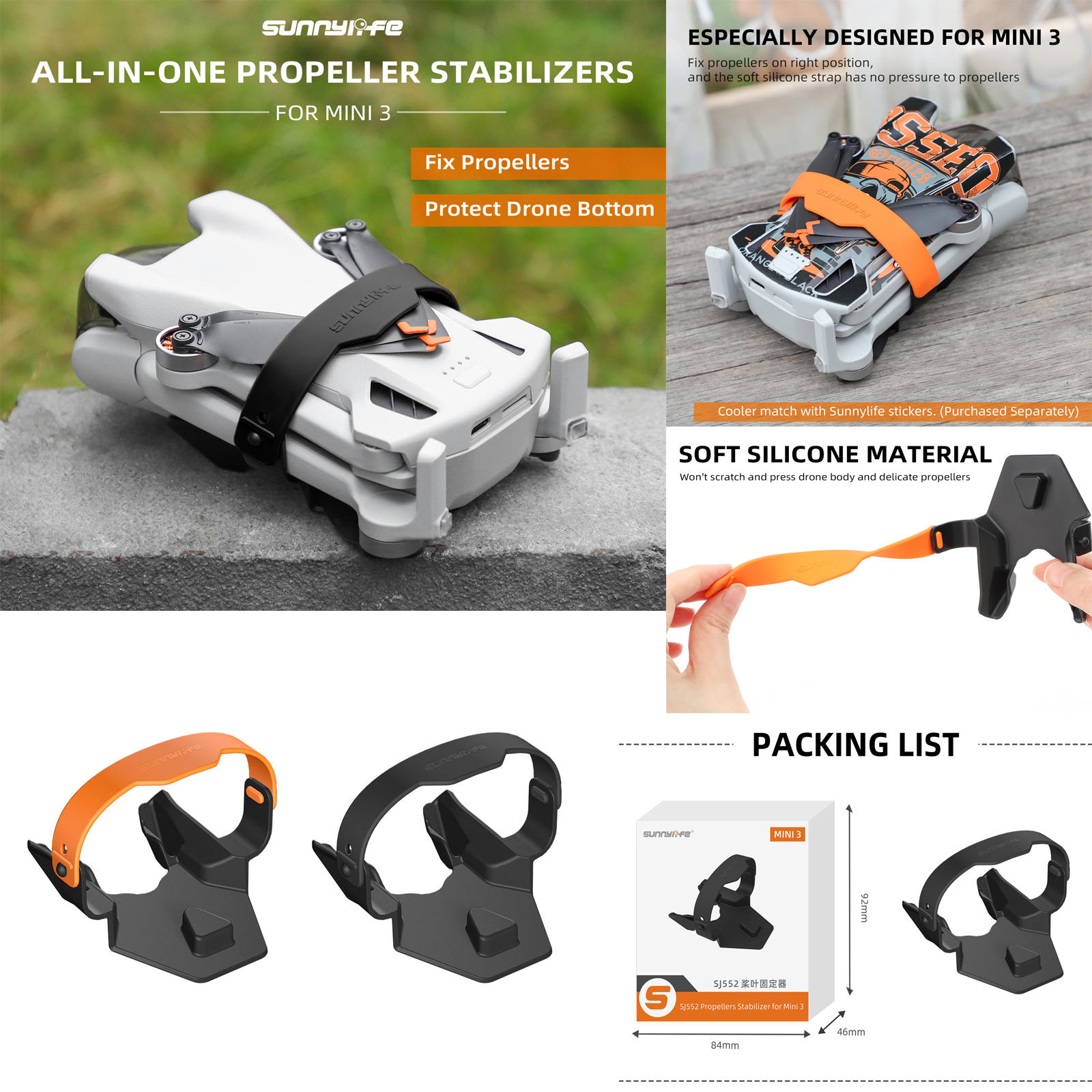 Sunnylif Propeller Bottom Hold - Drone Propeller Holder recensione e prezzo