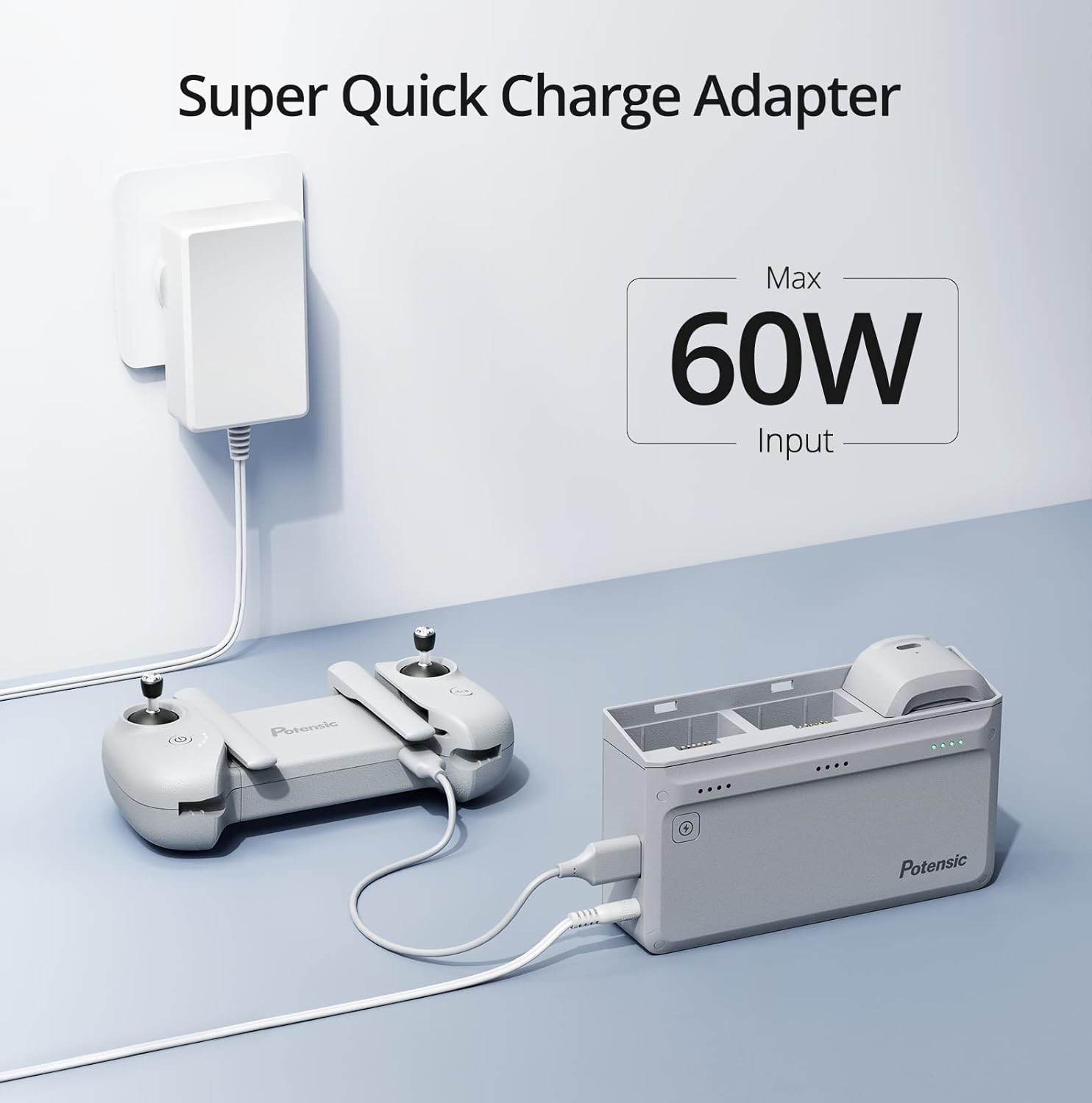 Potensic Original 60W Charging - Drone Charging Hub recensione e prezzo