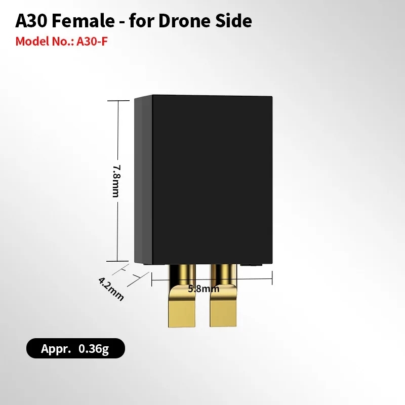 5Pcs GAONENG A30/BT2.0 Female  - Drone Battery Adapter recensione e prezzo