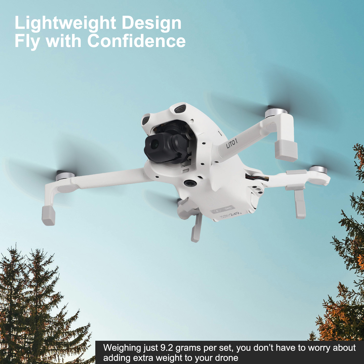 Landing Gear Extender for DJI  - Drone Landing Pad recensione e prezzo