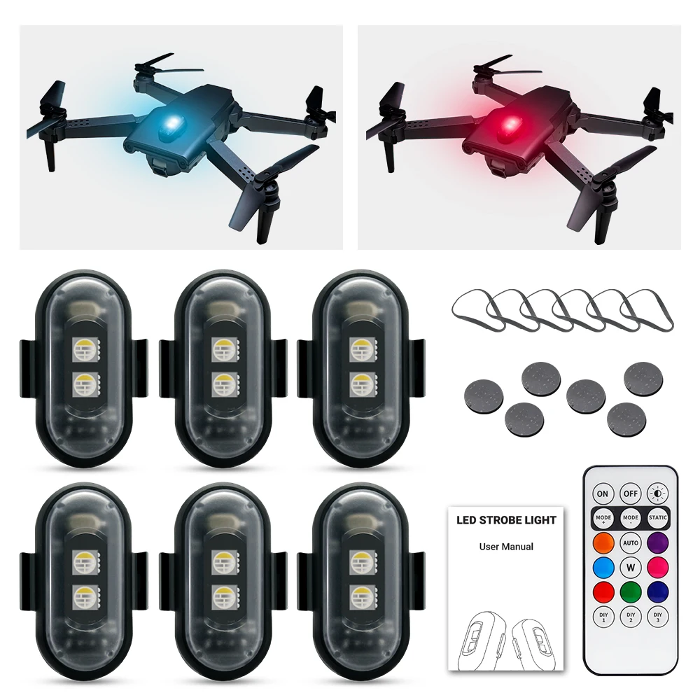 Motorcycle Strobe Light, APP C - Drone Strobe Light recensione e prezzo