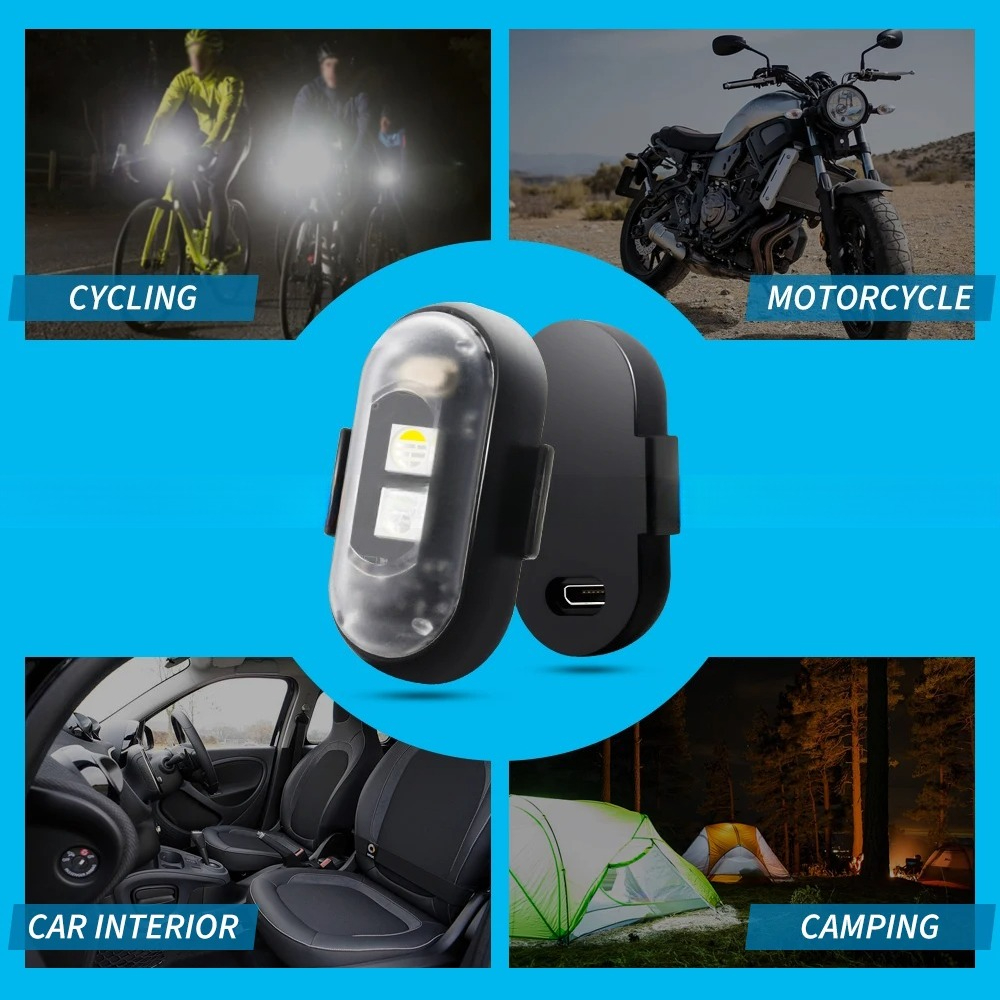 Motorcycle Strobe Light, APP C - Drone Strobe Light recensione e prezzo