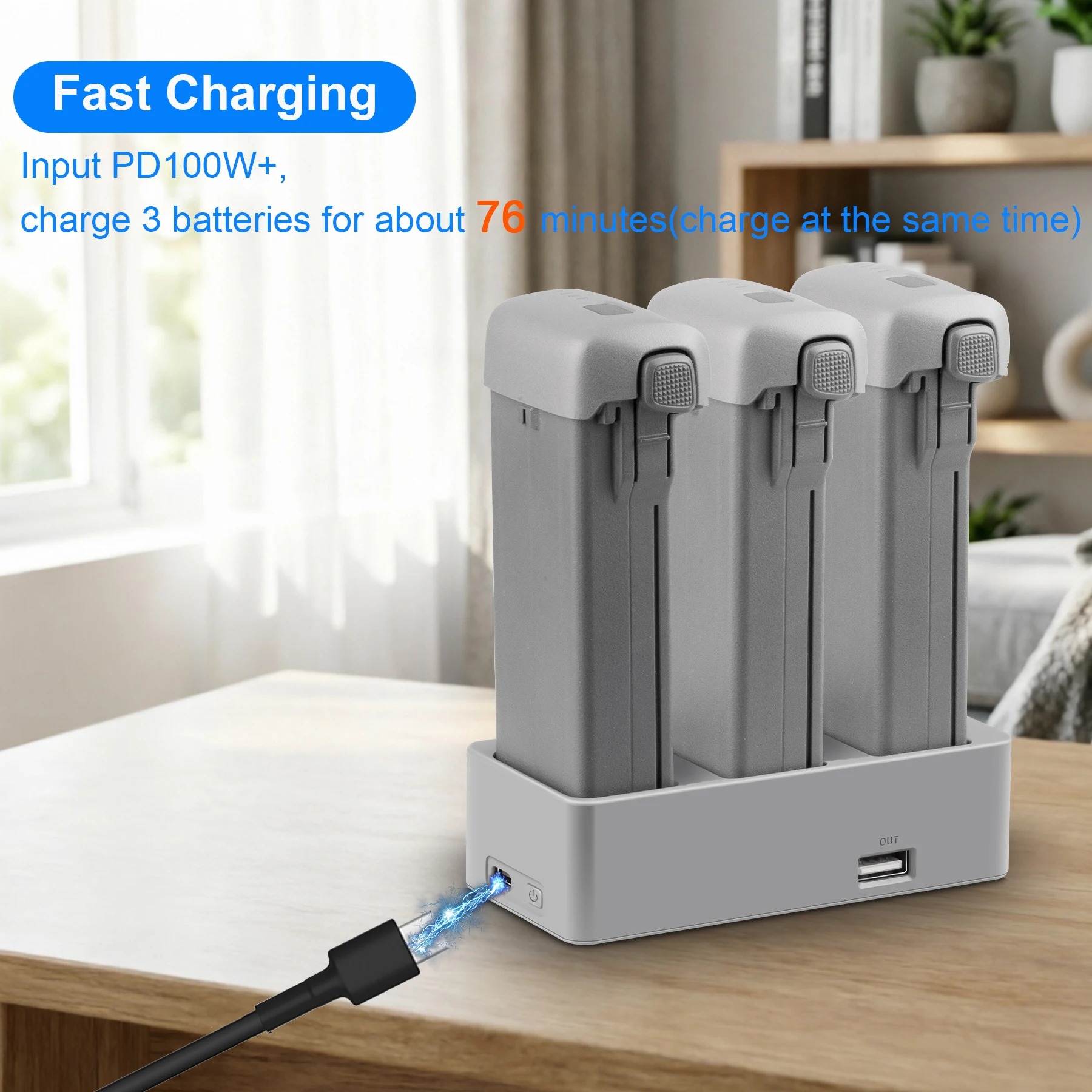For DJI AVATA360 Drone Battery - Drone Charging Hub recensione e prezzo