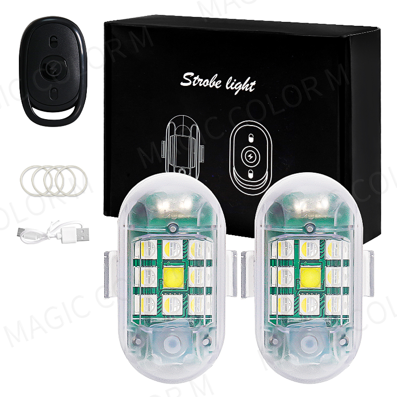 2PCS Wireless LED Strobe Light - Drone Strobe Light recensione e prezzo