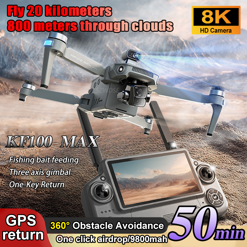 SJRC KF100 MAX 8K UHD Photo HD - Drone Battery Adapter recensione e prezzo