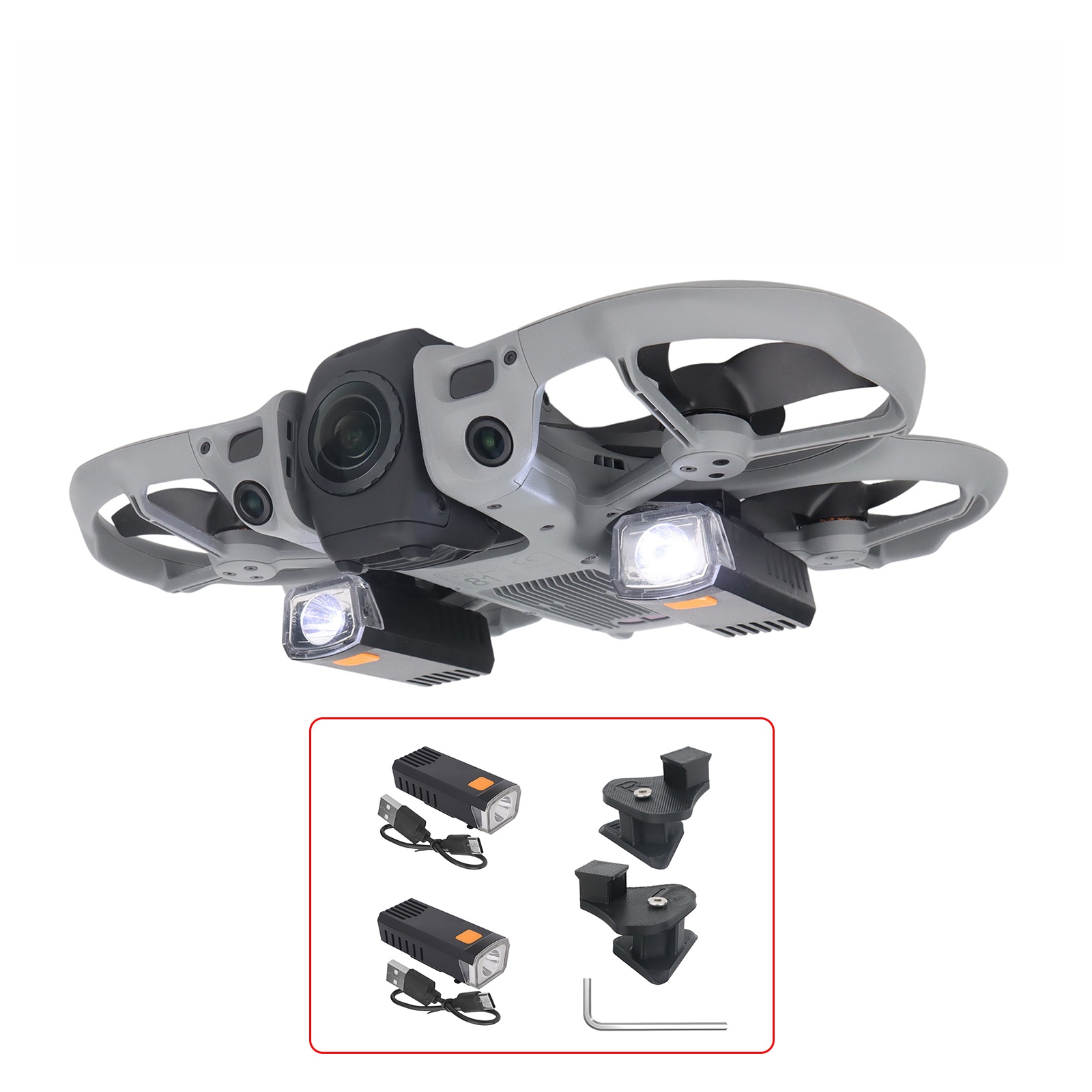 Night Flight Light for DJI Ava - Drone Strobe Light recensione e prezzo