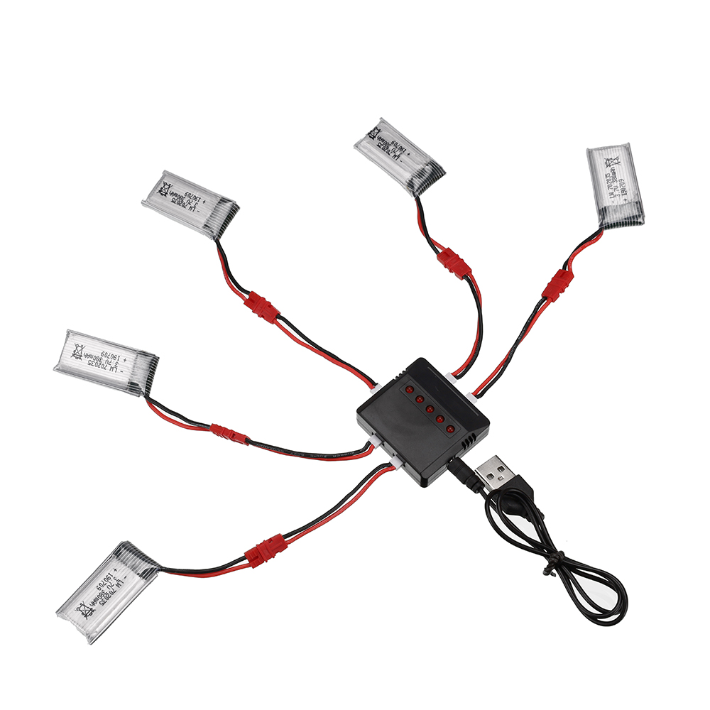 3.7V 380mAh Lipo Battery With  - Drone Battery Adapter recensione e prezzo