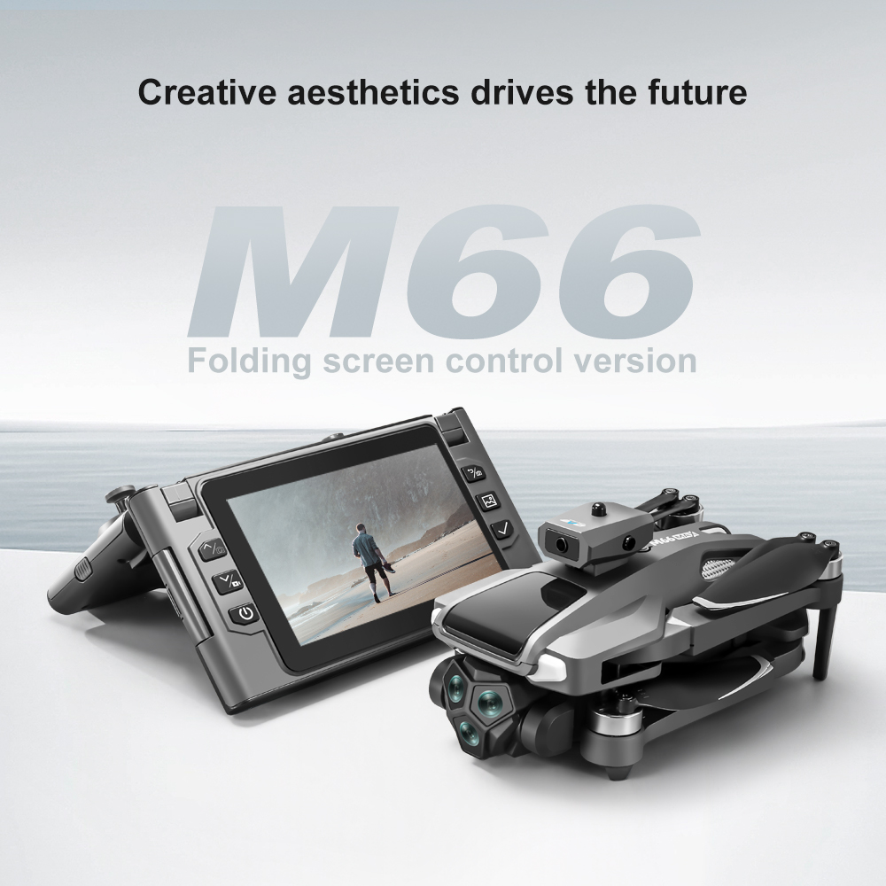Foldable M66 RC Drone with 4.5 - Drone Controller Screen recensione e prezzo
