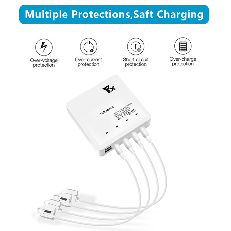 YX 6IN1 Fast Smart Battery Cha - Drone Charging Hub recensione e prezzo