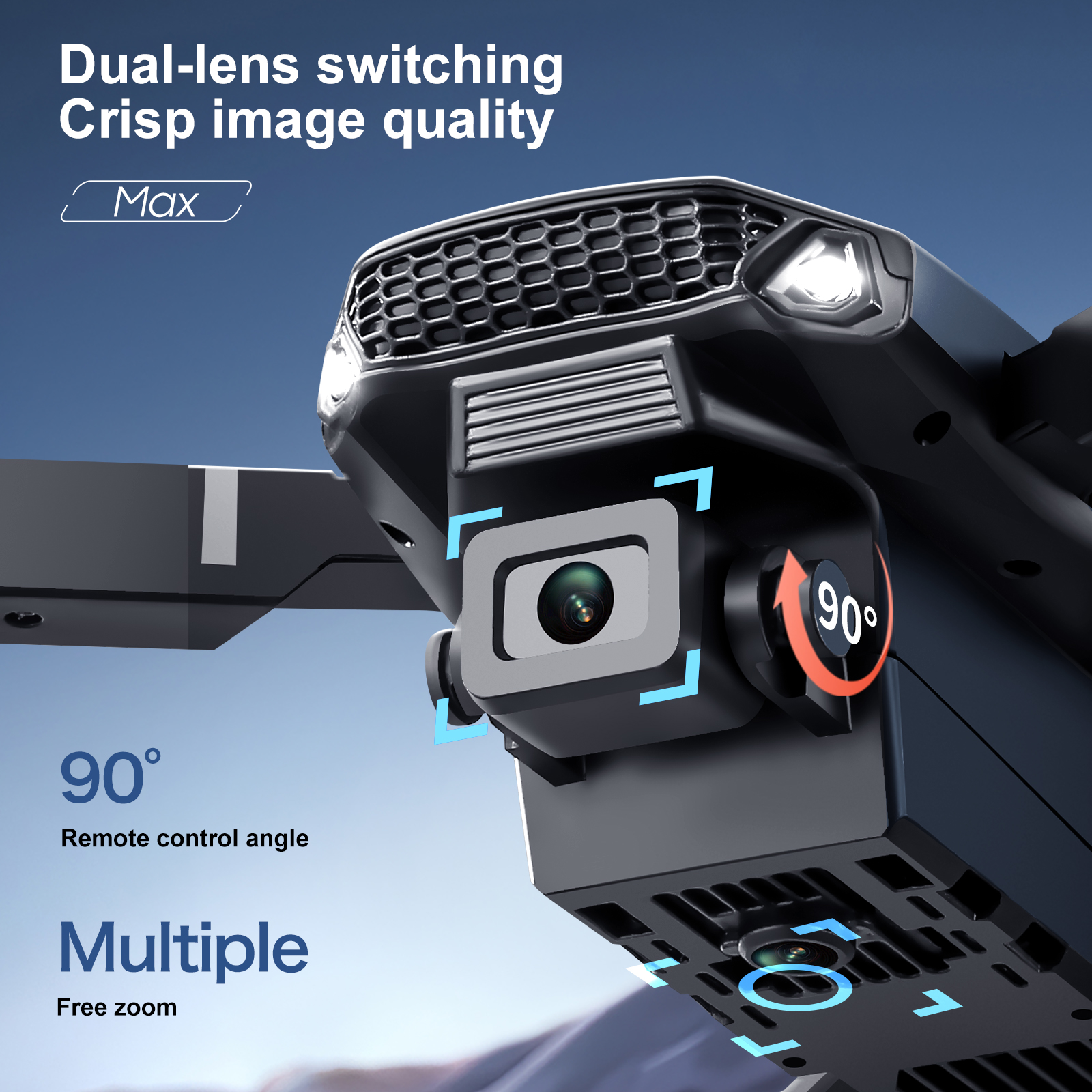 2025 New E88 E99 Upgraded Dron - Drone Controller Screen recensione e prezzo