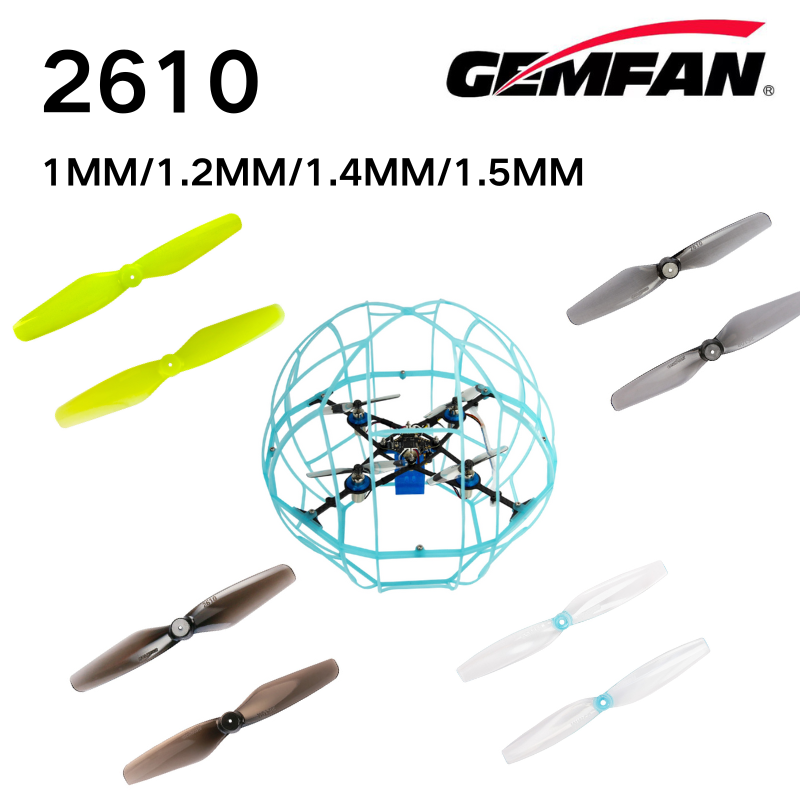 2610 Props Gemfan 2.6inch 2 Bl - Drone Battery Adapter recensione e prezzo