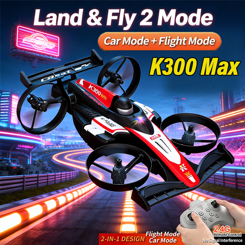 Mini RC Flying Car Transformab - Drone Beacon Light recensione e prezzo