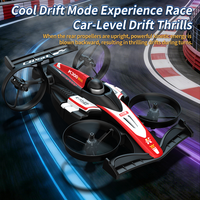 Mini RC Flying Car Transformab - Drone Beacon Light recensione e prezzo