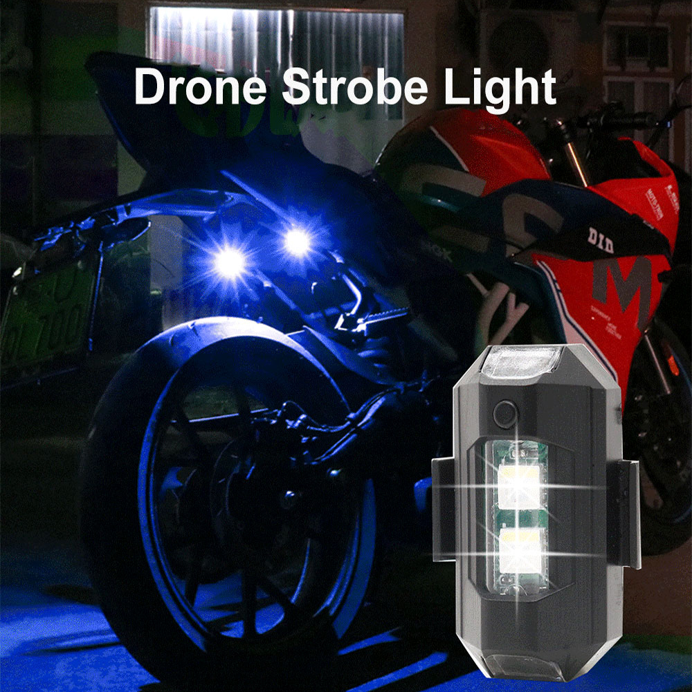 Motorcycle LED RGB Warning Lig - Drone Strobe Light recensione e prezzo