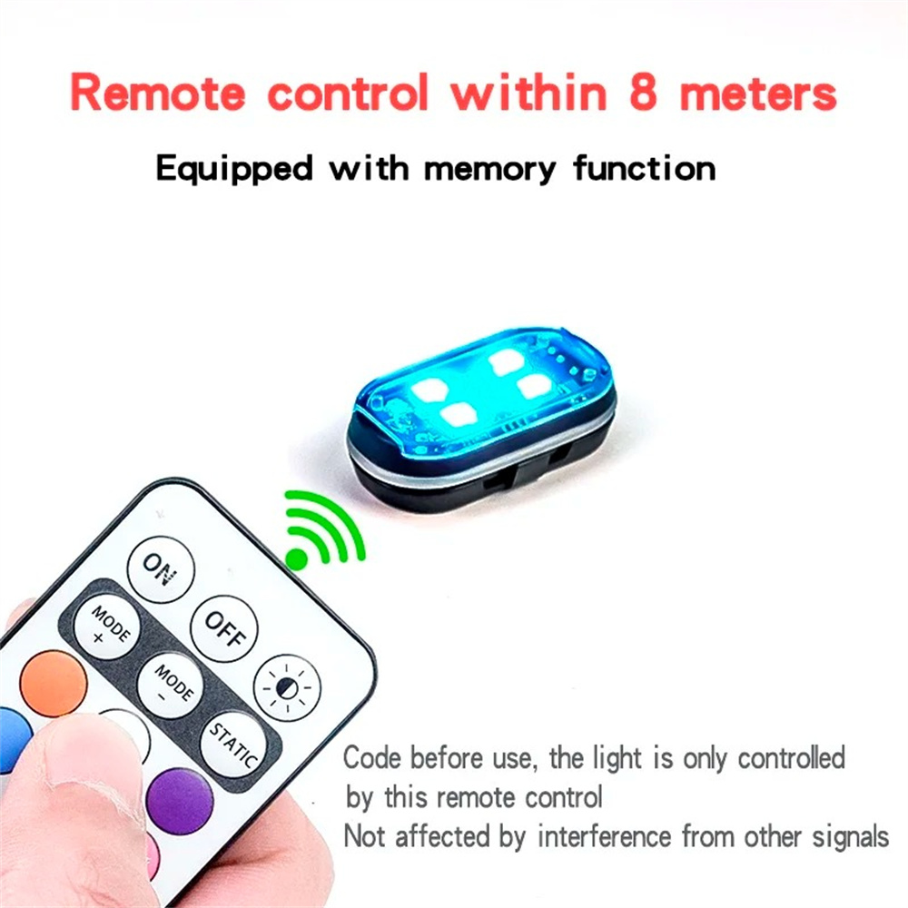 2/4/6pcs Wireless Remote Contr - Drone Strobe Light recensione e prezzo