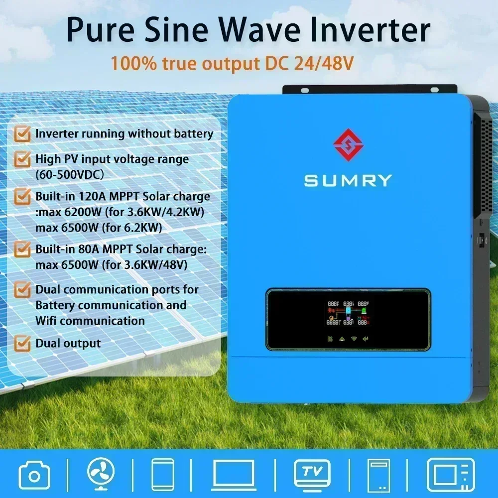SUMRY 3.6kw ON/off gird solar  - Drone Solar Charger recensione e prezzo