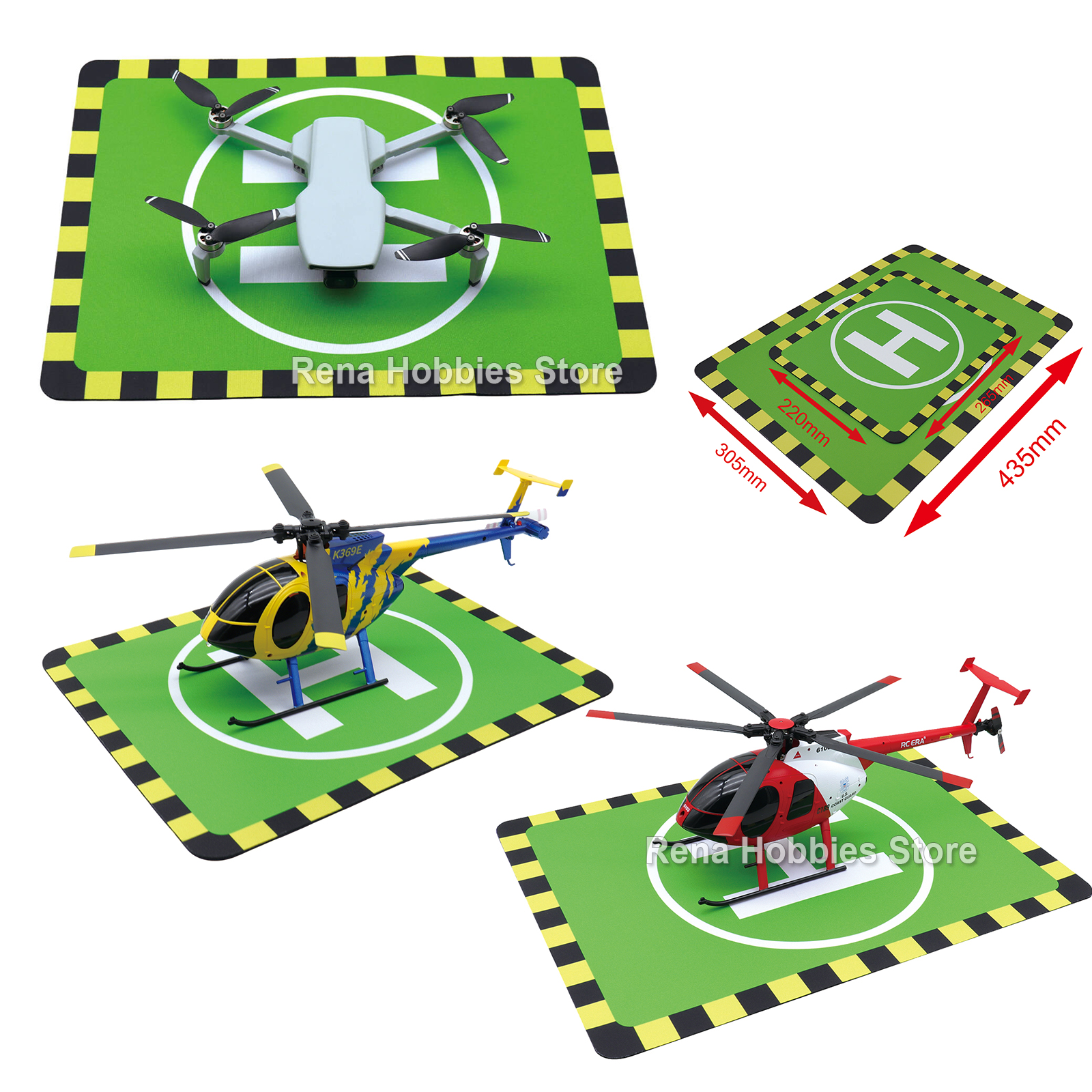 2 Sizes Takeoff and Landing Pa - Drone Landing Pad recensione e prezzo