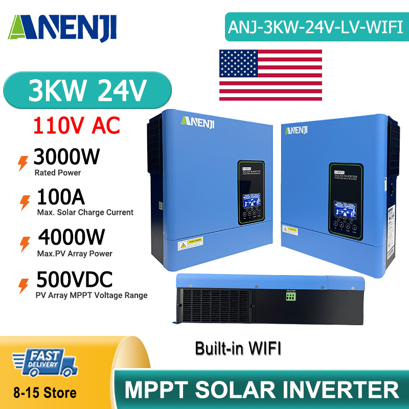 ANENJI 2pcs/1pcs 3KW 24V 110V  - Drone Solar Charger recensione e prezzo